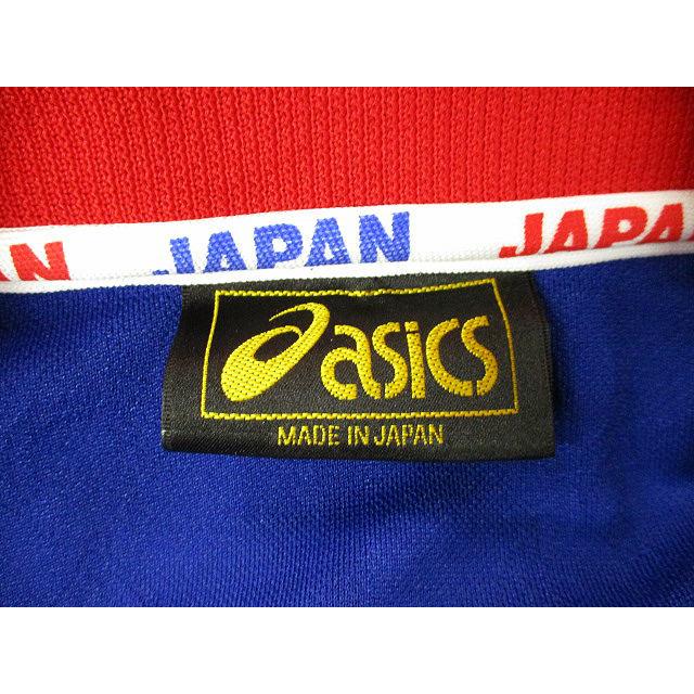 アシックス asics 98年 JFA サッカー日本代表 ジャージ セットアップ 上下セット 日本製 ブルー O メンズ｜vectorpremium｜03