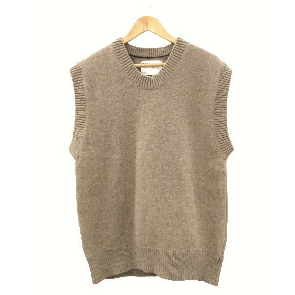 マーガレットハウエル MHL. 22AW DRY M W VEST ニット ベスト 