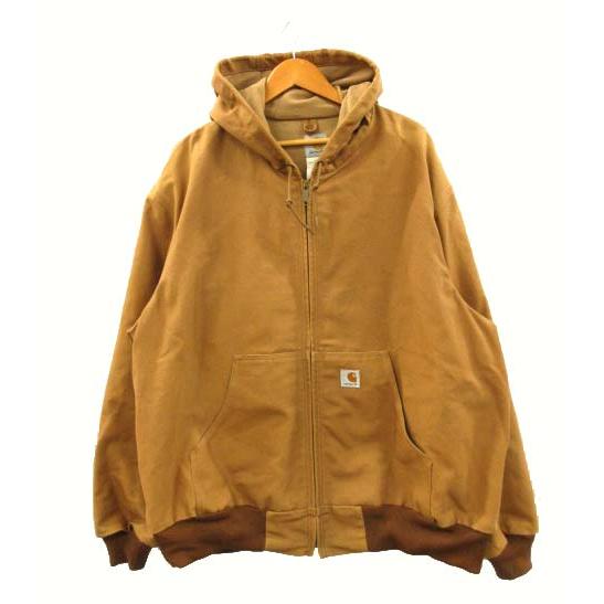 カーハート carhartt アクティブ ジャケット ダック パーカー J131 BRN  