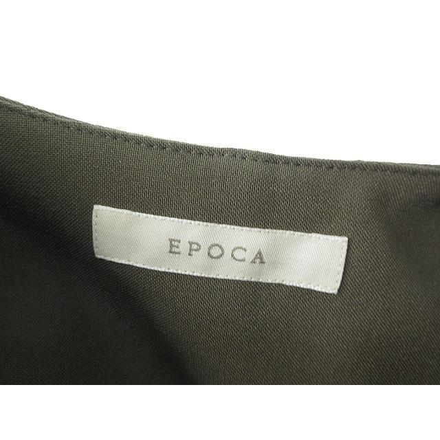 エポカ EPOCA セットアップ スーツ プリーツスカート ジャケット 38 カーキ 2020SS レディース｜vectorpremium｜05