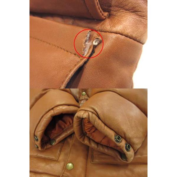 B.B.H BBHクロージング シープスキン 中綿 ジャケット 羊革 レザー