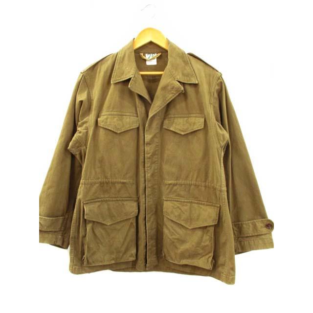 60s ビンテージ　フランス軍　フィールドジャケット　M47　フレンチアーミー フランス軍 ビンテージ M-47 フィールドジャケット 前期型初期