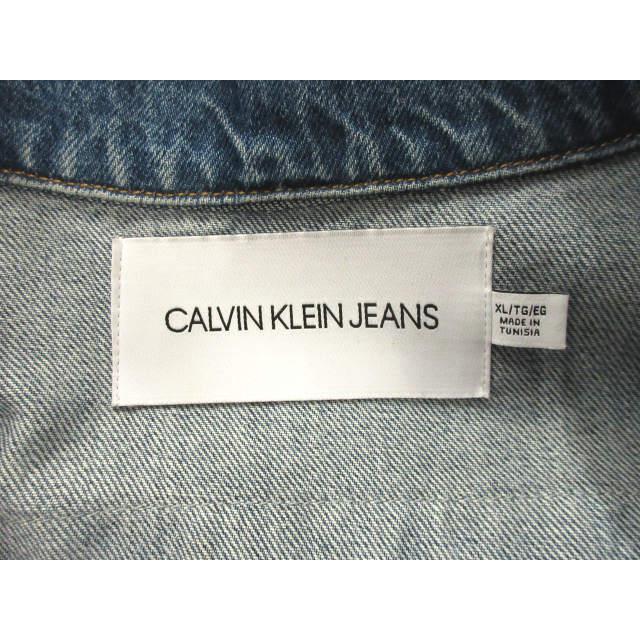 CALVIN KLEIN JEANS フォト 刺繍 デニム ジャケット 【公式通販】