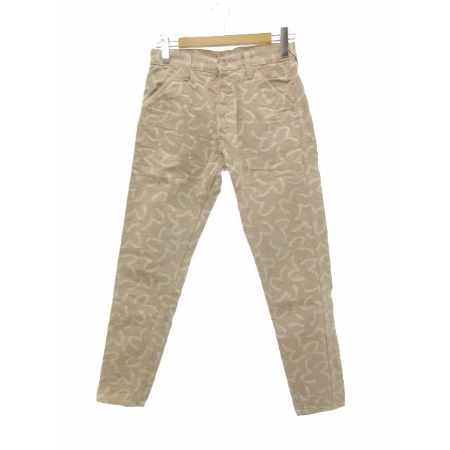 エヴィス EVISU LOT.5500 ジャガードデニム パンツ 総柄 カモメ 
