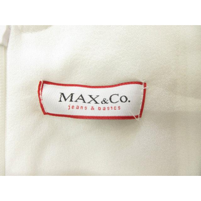 マックス&コー MAX&CO. キャミワンピース ロング ホワイト 白 40 レディース｜vectorpremium｜03