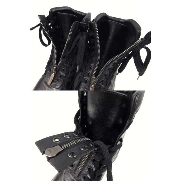 サンローラン パリ SAINT LAURENT PARIS コンバット ブーツ センター 
