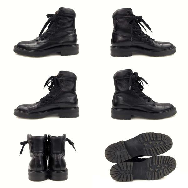 サンローラン パリ SAINT LAURENT PARIS コンバット ブーツ センター 