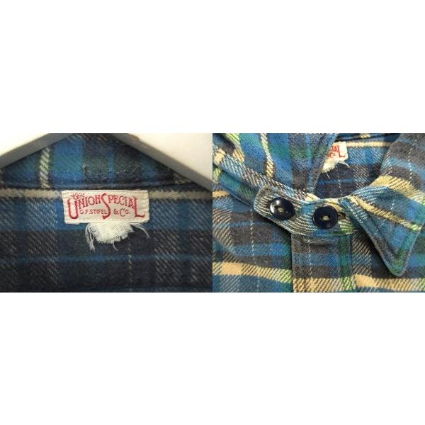 フリーホイーラーズ FREEWHEELERS UNION SPECIAL OVERALLS ネルシャツ  