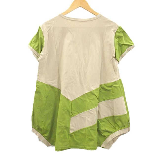 ジェニーギャルソン Jenny Garcon カットソー 半袖 変形 Tシャツ 