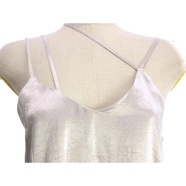 リトルスージー Little $uzie サテン チュニック Diagonal Strap Satin  