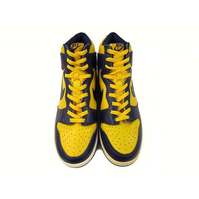 NIKE ナイキ 90s 98年製 ダンク ハイ ミシガン DUNK HIGH LE 初期復刻  