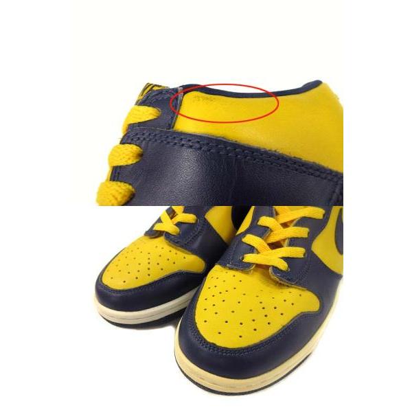 NIKE ナイキ 90s 98年製 ダンク ハイ ミシガン DUNK HIGH LE 初期復刻 