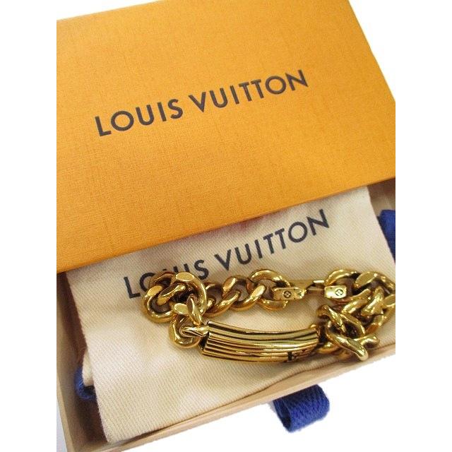LOUIS VUITTON ルイヴィトン LV エピ チェーン ブレスレット LOUIS VUITTON ルイヴィトン LV エピ チェーン ブレスレット