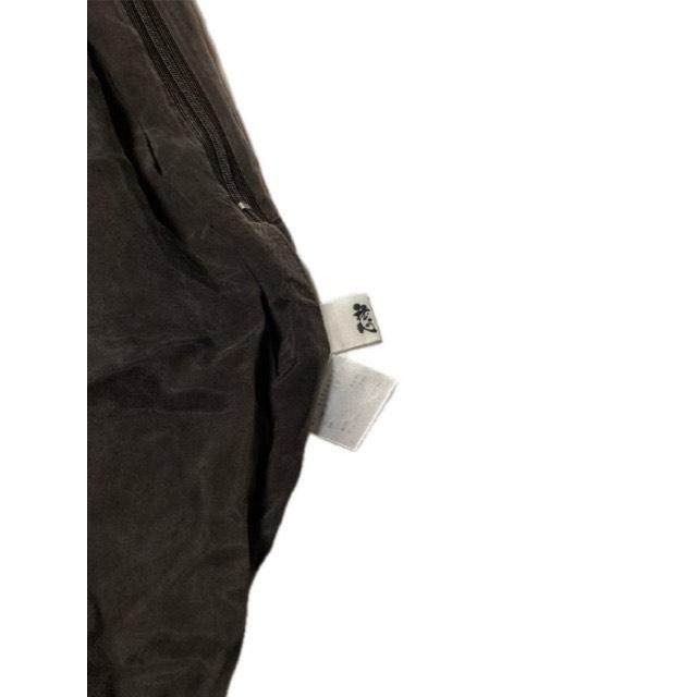 センソユニコ慈雨ワイドパンツ変形バイカラーブラックチェック パンツ