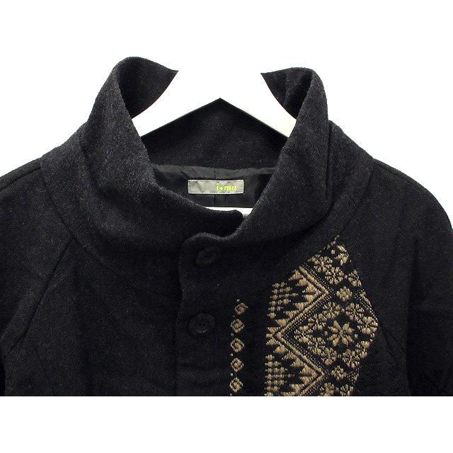 イム センソユニコ i＋mu Senso Unico コート ジャガード グレー系 