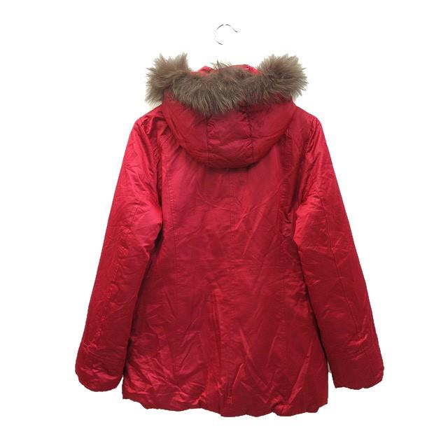アクアスキュータム AQUASCUTUM ダウン コート ジャケット 10 レッド  
