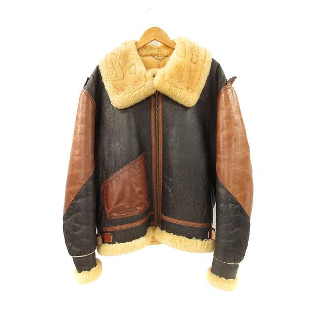 エアロレザー AEROLEATHER B-3 フライトジャケット ムートン 大戦 