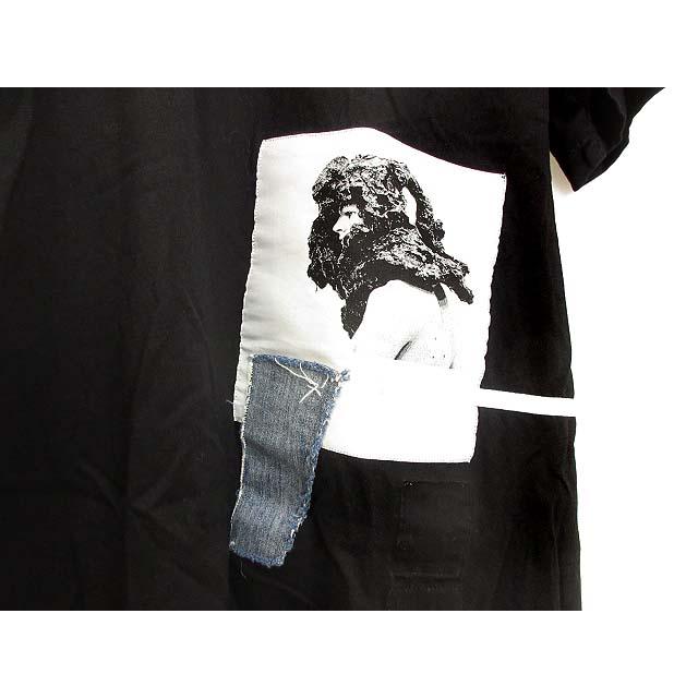 ダークシャドウ DRKSHDW パッチワークTシャツ 半袖 カットソー ONE  