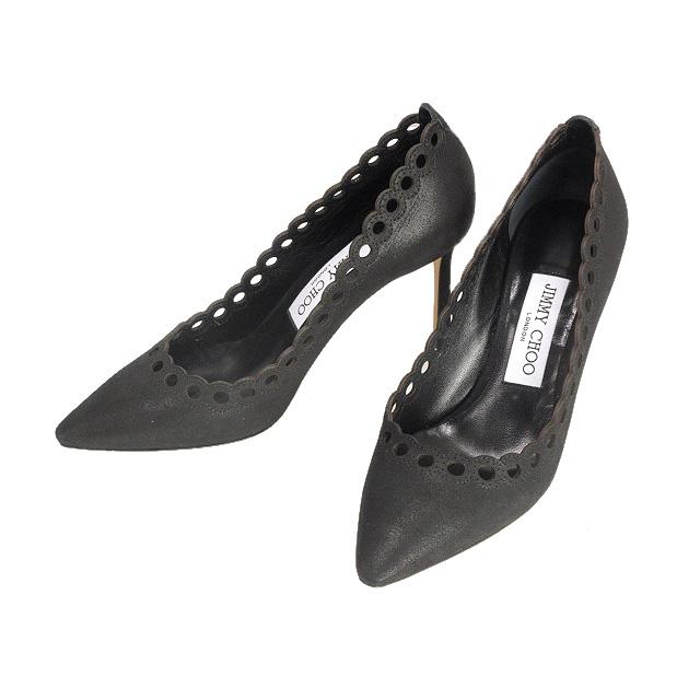 美品】Jimmy Choo☆ジミーチュウ☆パンプス☆35.5(22.5cm)黒