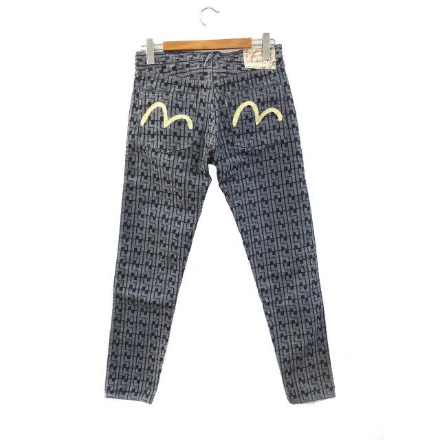 EVISU エヴィス LOT.5500 モノグラム 総柄 ジャガードデニム EVISU エヴィス LOT.5500 モノグラム 総柄 ジャガードデニム