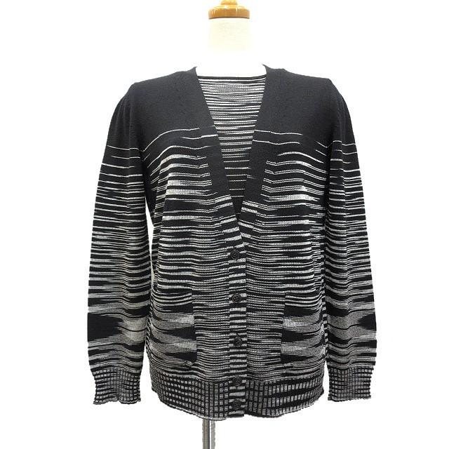 ミッソーニ MISSONI アンサンブル ニット カーディガン 42 ブラック 黒 