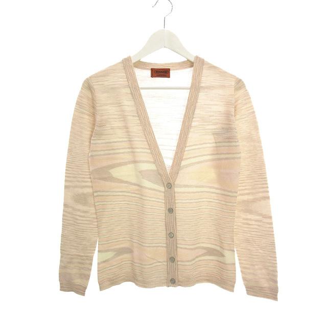 ミッソーニカシミヤロングカーディガンガウン