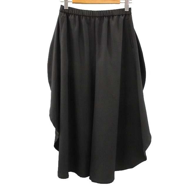 慈雨 センソユニコ 変形 バルーン ワイド パンツ 黒 40 慈雨 センソユニコ ワイドパンツ 40サイズ 慈雨(Sensounico