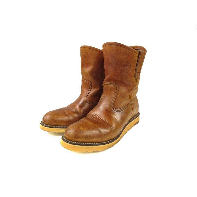 レッドウィング REDWING 97年製 ペコスブーツ PECOS 866 犬刻印 犬タグ 