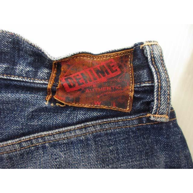 ドゥニーム DENIME デニムパンツ ジーンズ XXタイプ 革パッチ ドゥニーム DENIME デニムパンツ ジーンズ XXタイプ 革パッチ