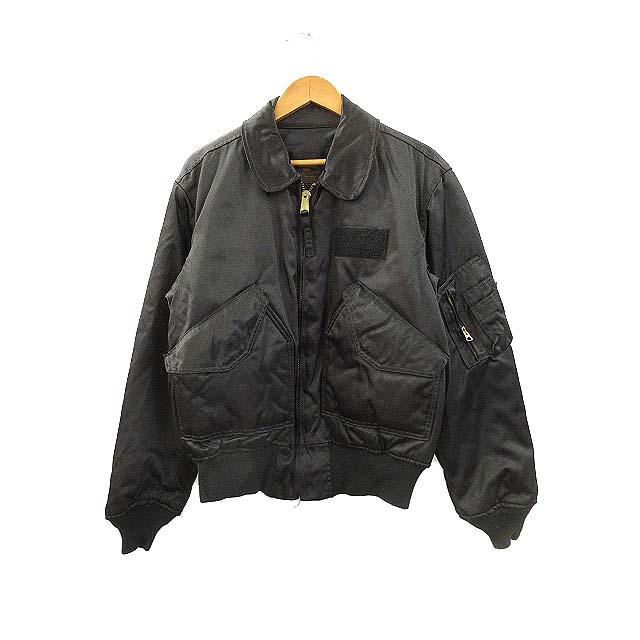 アルファ ALPHA 90s CWU45/P MP フライトジャケット USA製 ブラック L 