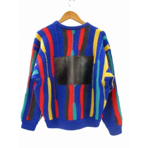 希少 COOGI クージー 3Dニット ジップフーディ マーセライズド XL