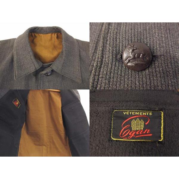 ヴィンテージ VINTAGE 40s VETEMENTS 動物ボタン ハンティング ヴィンテージ VINTAGE 40s VETEMENTS 動物ボタン ハンティング