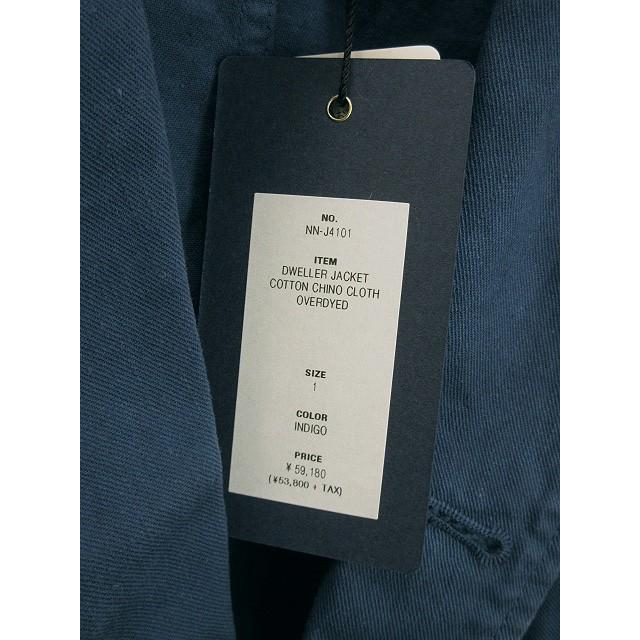 未使用品 ノンネイティブ nonnative DWELLER JACKET COTTON CHINO