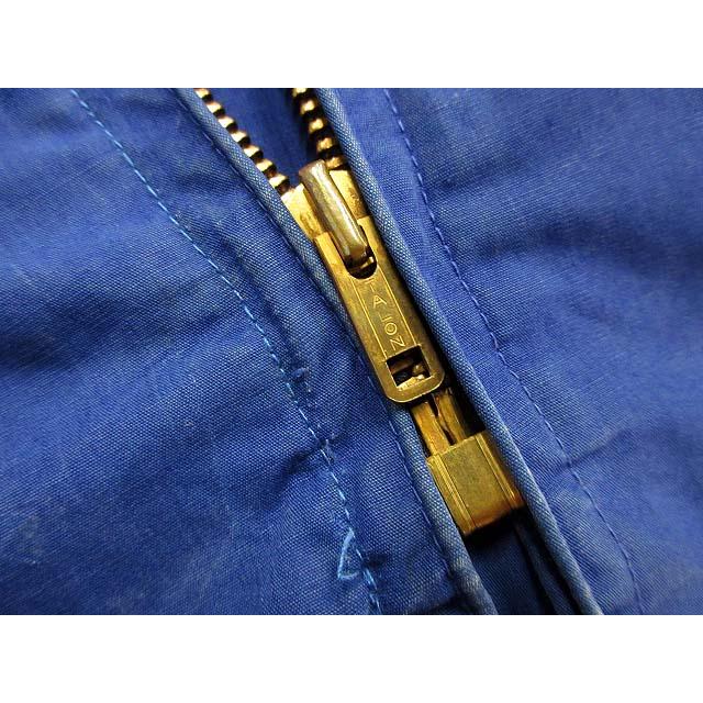 【中古】ヴィンテージ VINTAGE 60s Sportcaster フルジップ パーカー ジャケット TALONジップ 青 ブルー メンズ ヴィンテージ VINTAGE 60s Sportcaster フルジップ パーカー