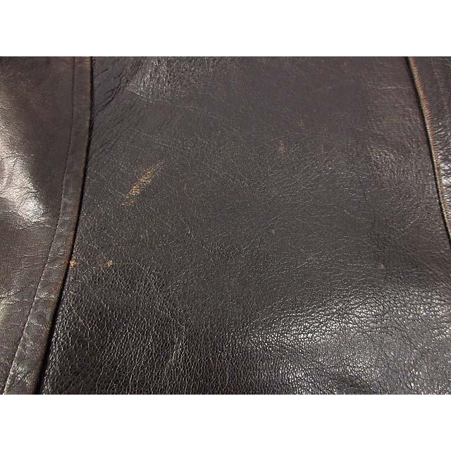 ヴィンテージ VINTAGE 40s スウェーデン軍 レザー コート ゴートスキン