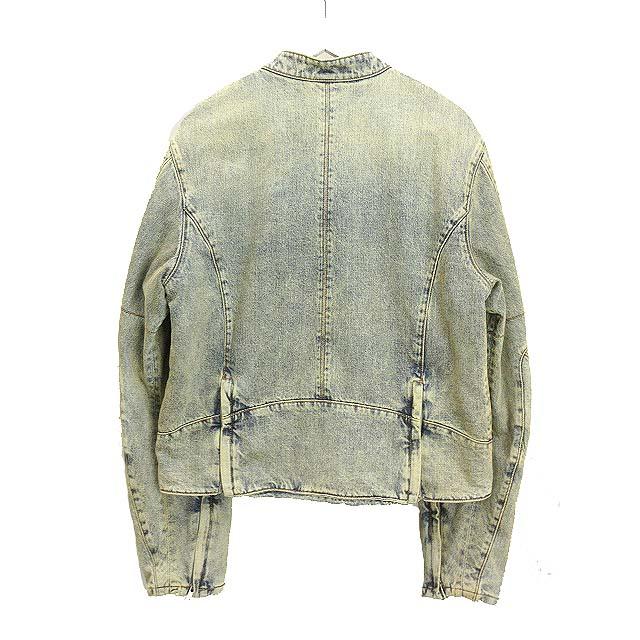 【中古】entire studios エンタイアスタジオ 24SS MOTO DENIM JACKET モト デニムジャケット M ブルー系 ジップアップ entire studios エンタイアスタジオ 24SS MOTO DENIM JACKET モト