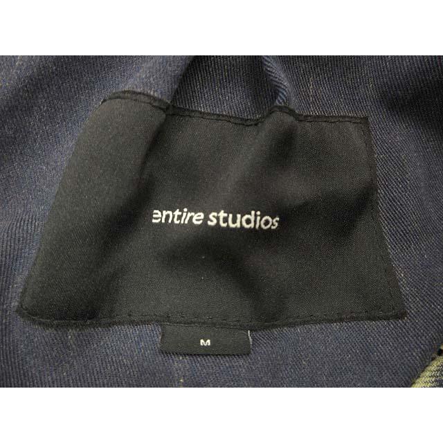 【中古】entire studios エンタイアスタジオ 24SS MOTO DENIM JACKET モト デニムジャケット M ブルー系 ジップアップ entire studios エンタイアスタジオ 24SS MOTO DENIM JACKET モト
