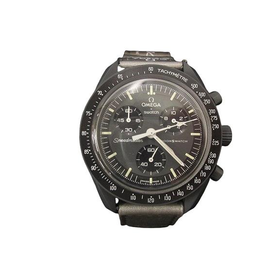 スウォッチ SWATCH ×OMEGA オメガ S033A100 ムーンスウォッチ 