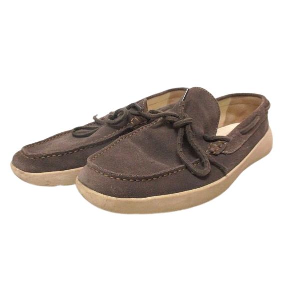 Stefano Rossi ブラウンモカシンシューズ Stefano Rossi スエード