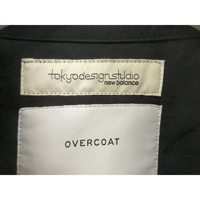 【中古】TOKYO DESIGN STUDIO TDS New Balance × overcoat オーバーコート JMJL0979 ステンカラーコート L ブラック TOKYO DESIGN STUDIO TDS New Balance × overcoat オーバーコート