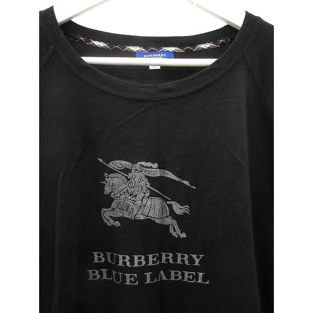 バーバリーブルーレーベル BURBERRY BLUE LABEL ニット チュニック 38 