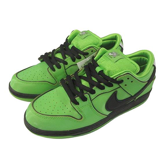 未使用品 ナイキ エスビー NIKE SB DUNK LOW x THE POWERPUFF GIRLS 