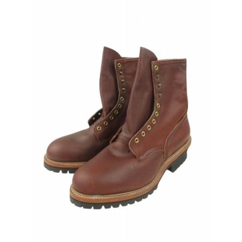 USA製 レッドウィング REDWING ロガーブーツ 4418 PT91 革靴（RED WING 