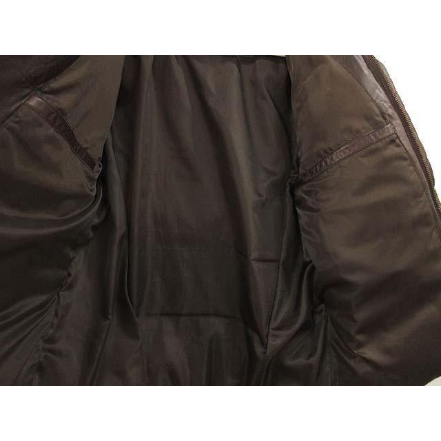 ノーコンセプトブランド Non Concept Brand ラムレザー ダウン