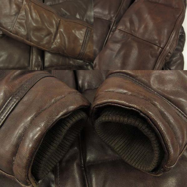 ノーコンセプトブランド Non Concept Brand ラムレザー ダウン