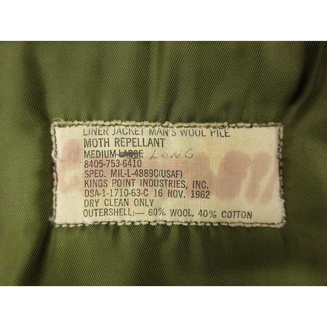 ヴィンテージ 60s USAF 米軍実物 パイルライナー ジャケット M ヴィンテージ VINTAGE 60s USAF 米軍実物 パイルライナー