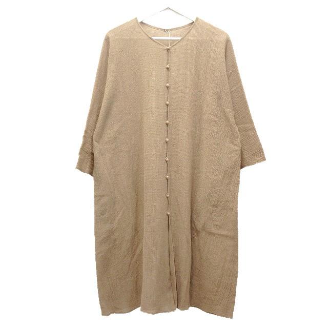 6197 美品✨ ヨーガンレール ウールチュニックワンピース M プル