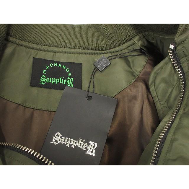 未使用品 サプライヤー SUPPLIER Sup X Ep Ma-1 Bomber Jacket