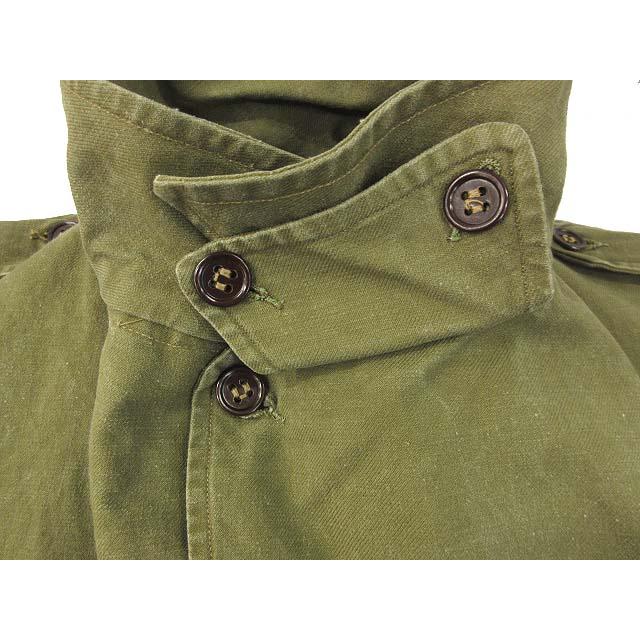【中古】ヴィンテージ VINTAGE フランス軍 実物 M-47 フィールドジャケット 前期 コットンツイル ミリタリー ヴィンテージ VINTAGE フランス軍 実物 M-47 フィールドジャケット