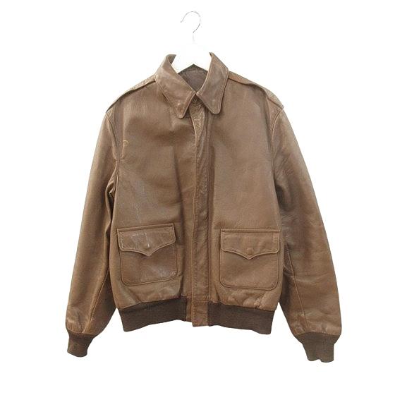 ウイルス&ガイガー Willis&Geiger A-2 フライトジャケット レザー 